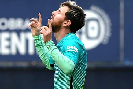 La Liga: Lionel Messi's brace gives Becelona relief