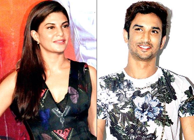 Jacqueline Fernandez and Sushant Singh Rajput