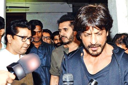 Shah Rukh Khan meets MNS chief Raj Thackeray to discuss 'Raees'