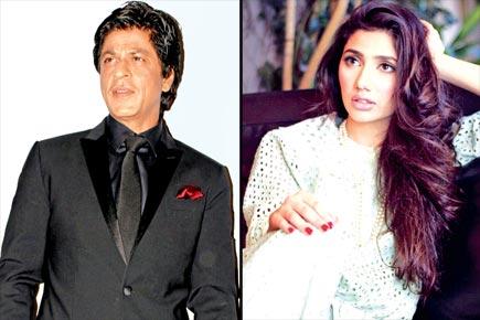 Did Shah Rukh Khan shoot with Mahira Khan in UAE recently?