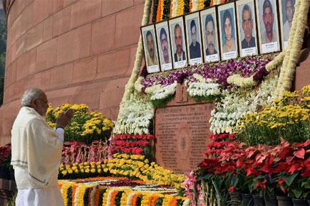 Narendra Modi pays tribute to 2001 Parliament attack martyrs
