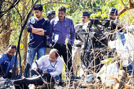 Mumbai: DGCA collects samples from Aarey chopper crash