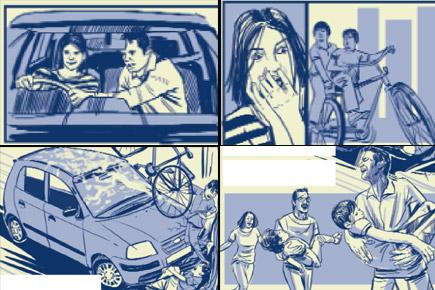 Mumbai: Woman learning to drive from husband crushes two