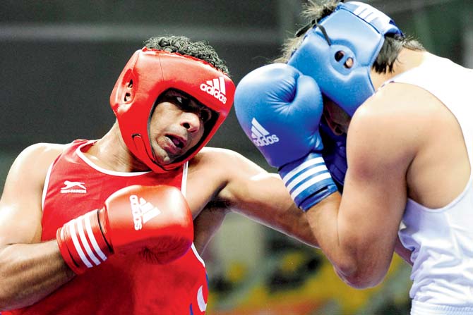Indian boxer Manpreet Singh. pic/getty images