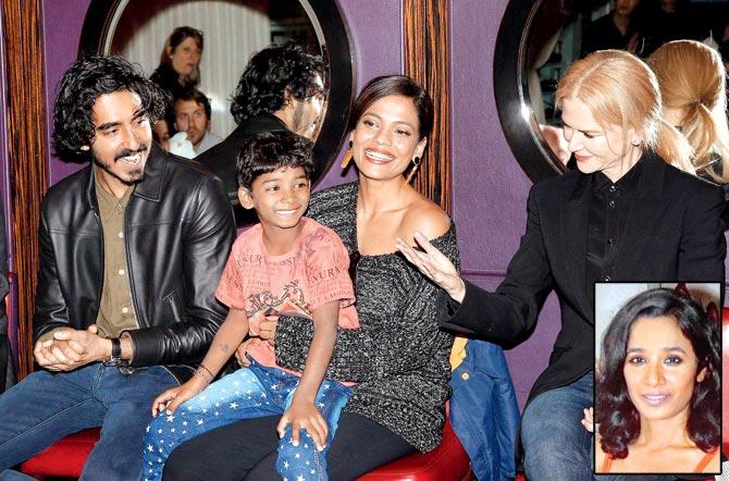 Dev Patel, Sunny Pawar, Priyanka Bose and Nicole Kidman at Lion’s premiere; (inset) Tannishtha Chaterjee, who also stars in the film