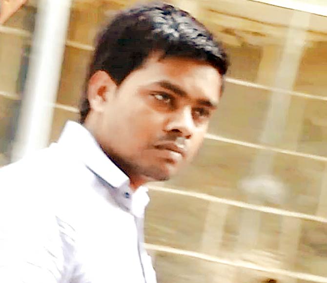 Accused Vinay Radheshyam Yadav