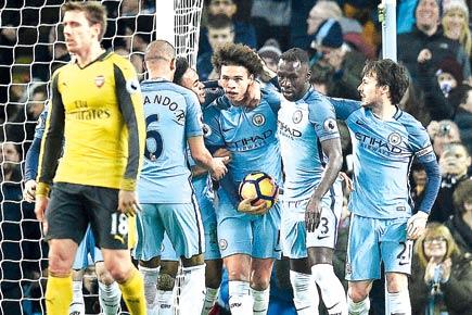EPL: Manchester City FC sink Arsenal 2-1 to occupy second place
