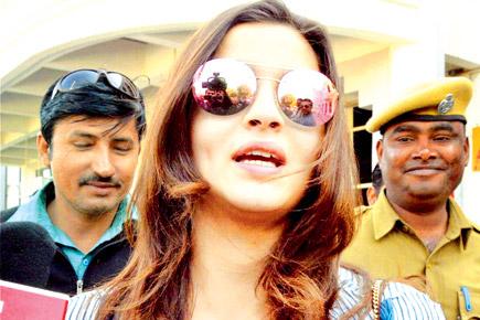 Alia Bhatt was spotted at Jodhpur airport