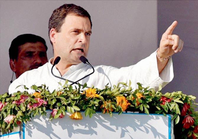 Rahul Gandhi demanded an independent inquiry in the matter. Pic/PTI