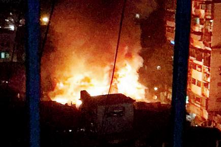 Six vehicles mysteriously catch fire at Thane RTO