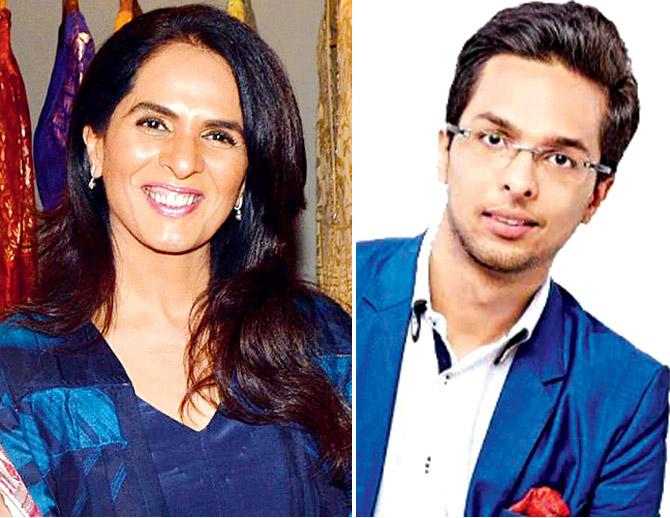 Anita Dongre with son Yash