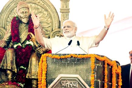 Shivaji memorial will give India identity: PM Narendra Modi