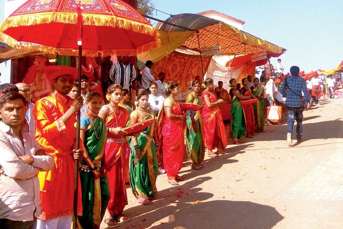 Celebrations at the Datta Mandir