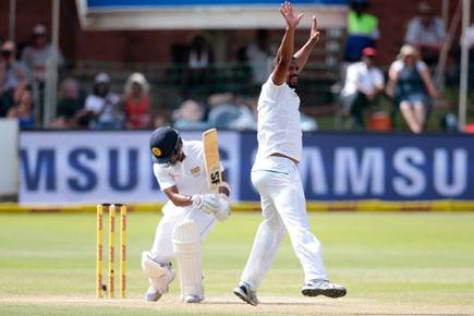 Sri Lankan top-order wilt against Proteas pace