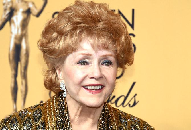 Debbie Reynolds. Pic/AFP