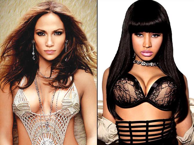Jennifer Lopez and Nicki Minaj