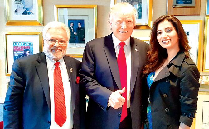 Shalabh Kumar, Donald Trump and Manasvi Mamgai