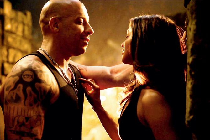 Vin Diesel and Deepika Padukone