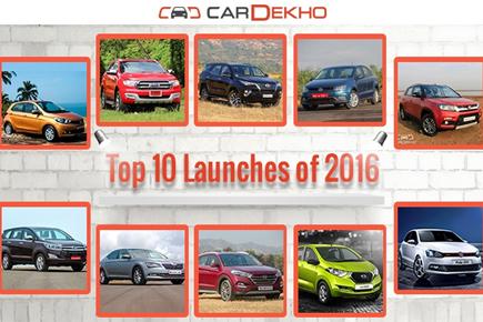 Top 10 car launches of 2016