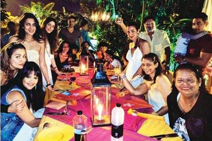 Malaika Arora and Arbaaz Khan party in Goa