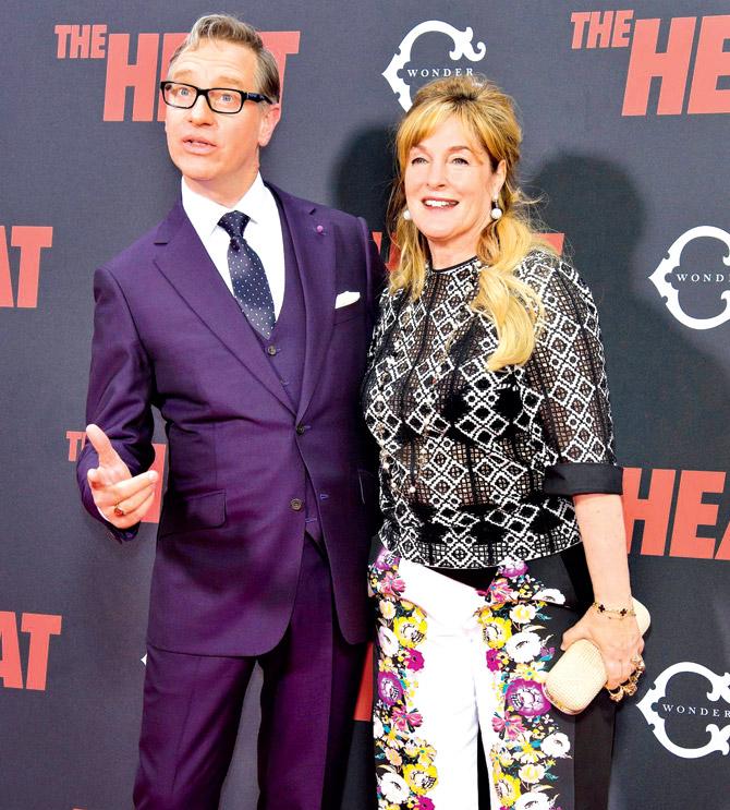 Paul Feig with wife Laurie