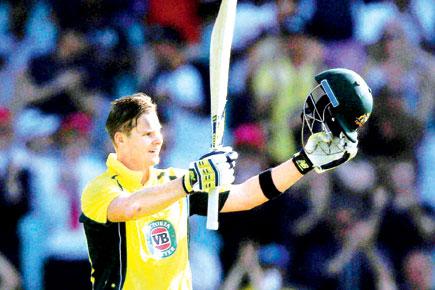 Nice to get my highest score on my home ground: Steve Smith