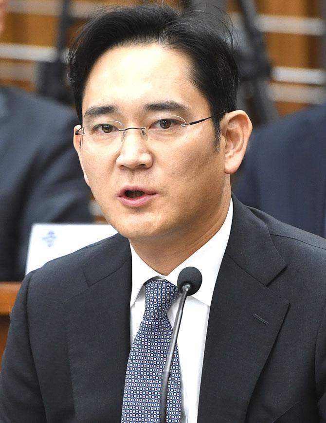 Lee Jae-Yong. Pic/AFP