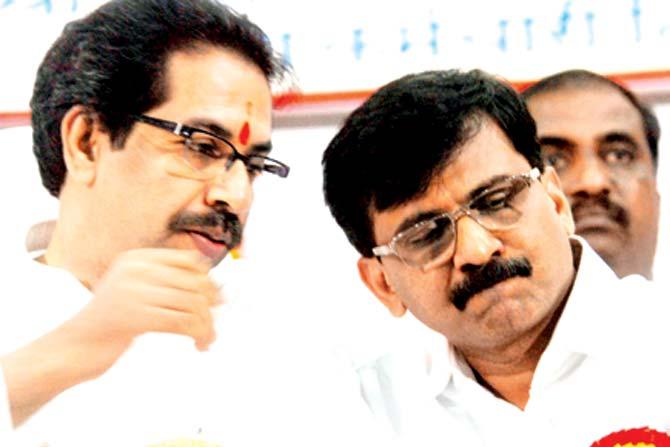 Uddhav Thackeray and Sanjay Raut