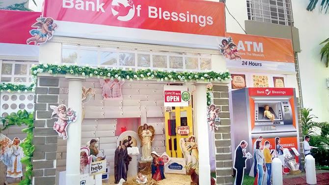 Bank of Blessings, an innovative crib at the church on demonetisation