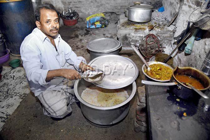 “If I close the bhissi now then it means it is closed forever,” says Mohamed Husain, who runs a bhissi (canteen) in JP Nagar. A daily clientele of 70 labourers per meal, is now down to half that much. He manages by spending his Rs 500 notes on vegetables