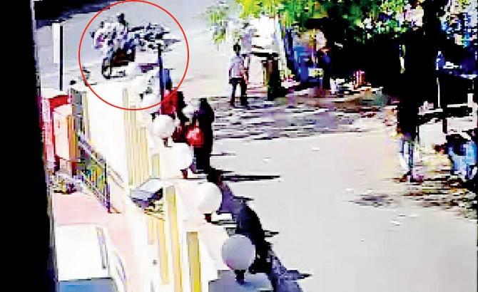 After Patel’s bike brushed against the cops’ two-wheeler, the officers fell down. One of the two cops snatched the bike keys, while the other one attacked Patel