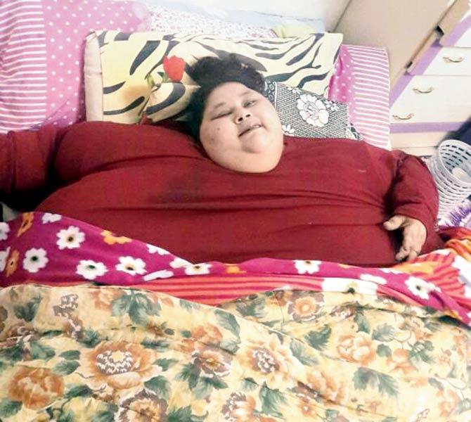 At 500 kg, Iman is the world’s heaviest person but is yet to be recognised as such by the Guinness Book of World Records