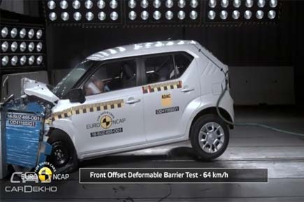 Maruti Suzuki Ignis gets 3 stars in Euro-NCAP test