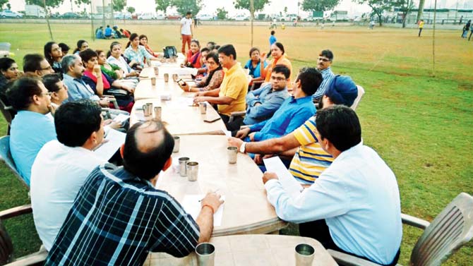 Parents met on Saturday to discuss their plan of action
