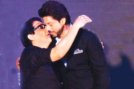 Spotted: Shiamak Davar and Shah Rukh Khan at an event in BKC