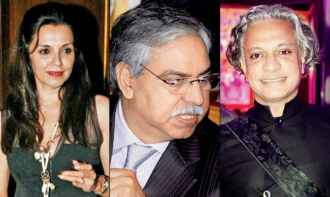 Lillette Dubey, Sunil Munjal and Sumant Jaykrishnan