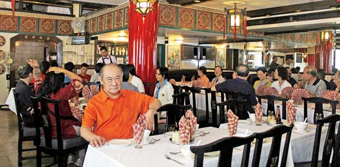 Tulun Terence Chen, one of the partners of Kamling, got the restaurant as an act of appreciation from an elderly Chinese gentleman he helped in an accident at Ballard Pier as an 18-year-old. Pic/Poonam Bathija