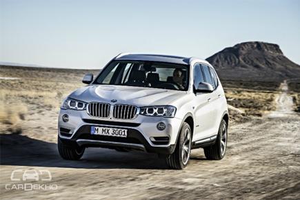 BMW India Launches X3 and X5 With Petrol Engines