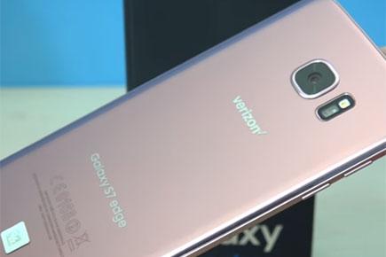 Samsung Galaxy S7 edge available in pink gold colour in India