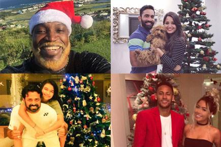 Merry Xmas! Sports stars and their coolest Christmas 2016 photos