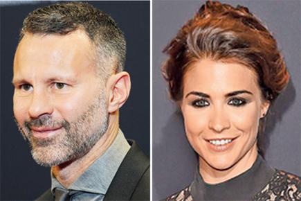 Manchester United legend Ryan Giggs gets cosy with actress Gemma Atkinson