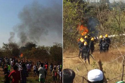 In Mumbai, pilot killed as private chopper crashes at Aarey Colony