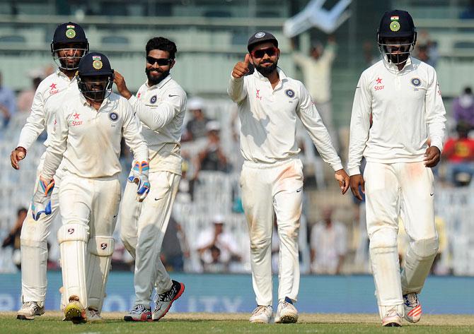 India end year as top ranked Test team