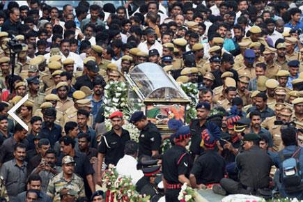 Why Jayalalithaa was buried and not cremated