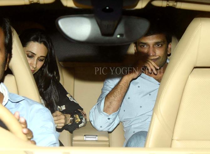 Karisma Kapoor with rumoured boyfriend Sandeep Toshniwal