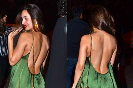 Photos: Malaika Arora oozes oomph in this backless dress at a party
