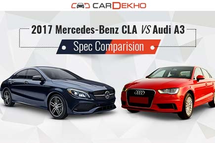 2017 Mercedes-Benz CLA vs Audi A3: Detailed spec comparison
