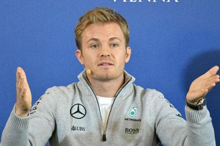 When F1 champion Nico Rosberg managed to avoid 'cow trouble' on Indian roads