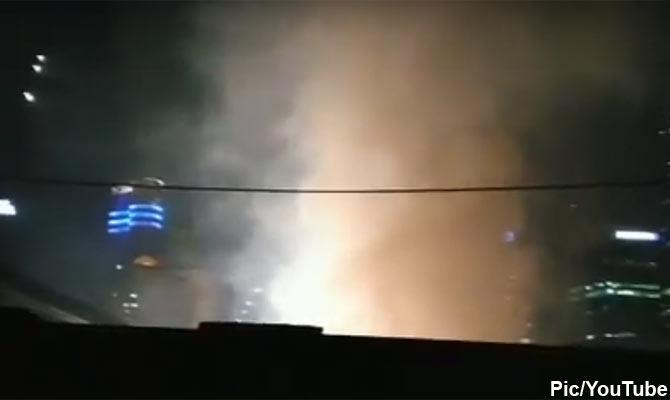 Phoenix Mall nearby chawl Mumbai fire
