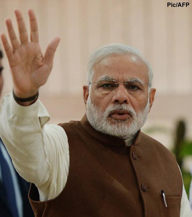 Prime Minister Narendra Modi. Pic/AFP